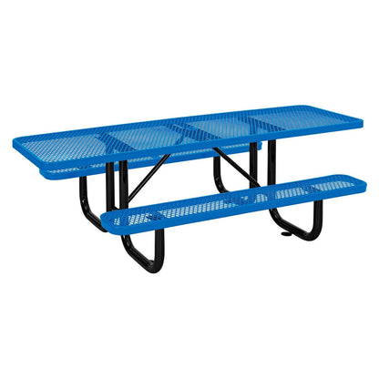global-industrial-ada-compliant-expanded-steel-picnic-table-rectangular-96-x-60-x-29-5-blue-top-and-base-gbe695289bl_2