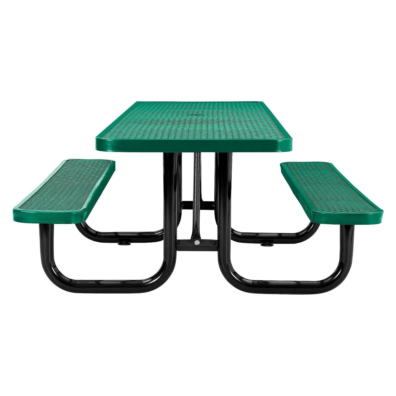 global-industrial-ada-compliant-expanded-steel-picnic-table-rectangular-96-x-60-x-21-5-green-top-and-base-gbe695289gn_3