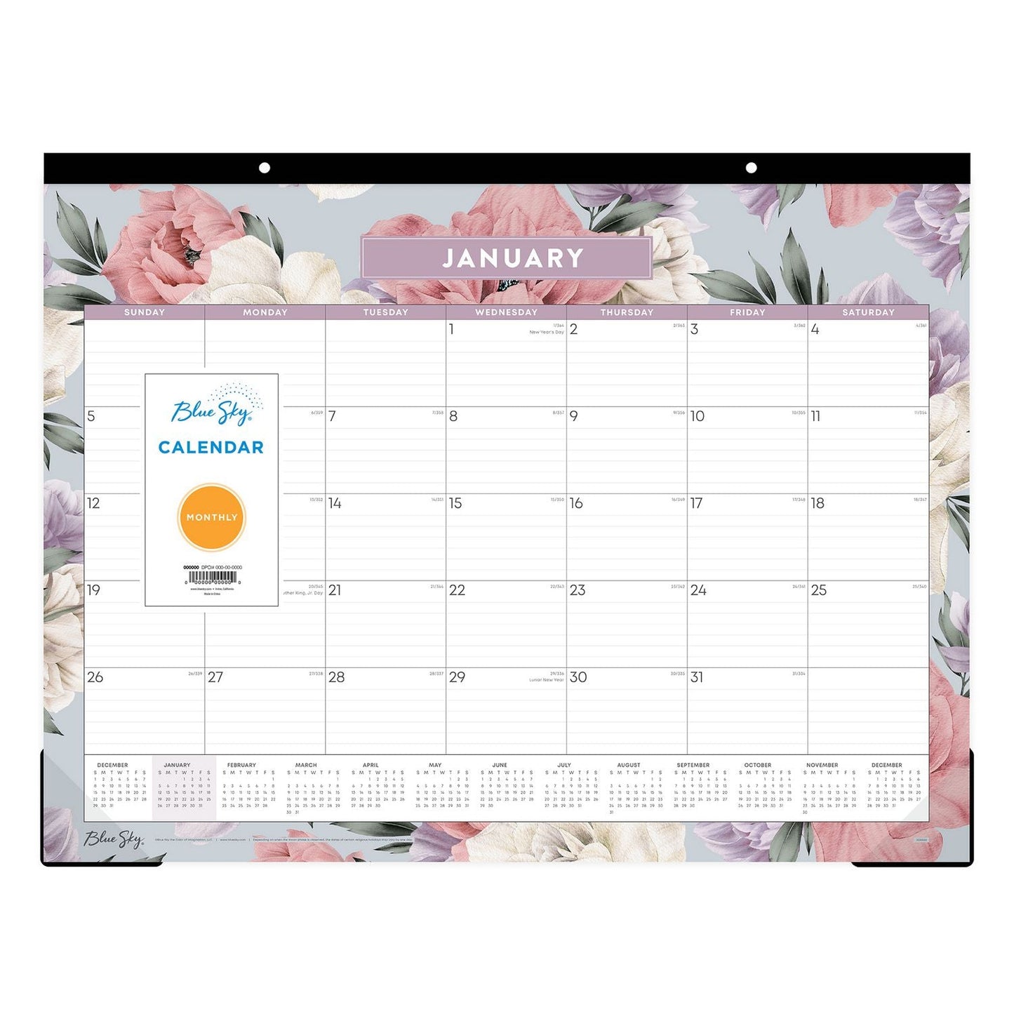 blue-sky-tula-monthly-desk-pad-calendar-floral-artwork-22-x-17-white-purple-pink-sheets-black-headband-12-month-jan-dec-2025-bls144086_3