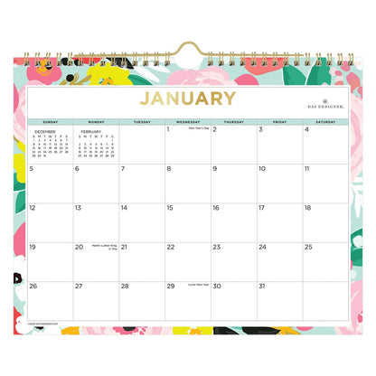 blue-sky-day-designer-secret-garden-mint-monthly-wall-calendar-floral-artwork-11-x-8-75-multicolor-sheets-12-month-jan-dec-2025-bls148632_1