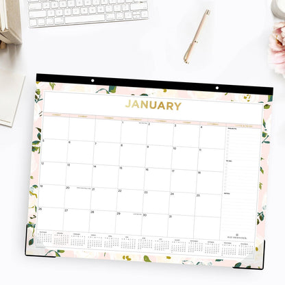 blue-sky-day-designer-coming-up-roses-monthly-desk-pad-calendar-floral-artwork-22-x-17-cream-blush-sheets-12-month-jan-dec-2025-bls138198_3