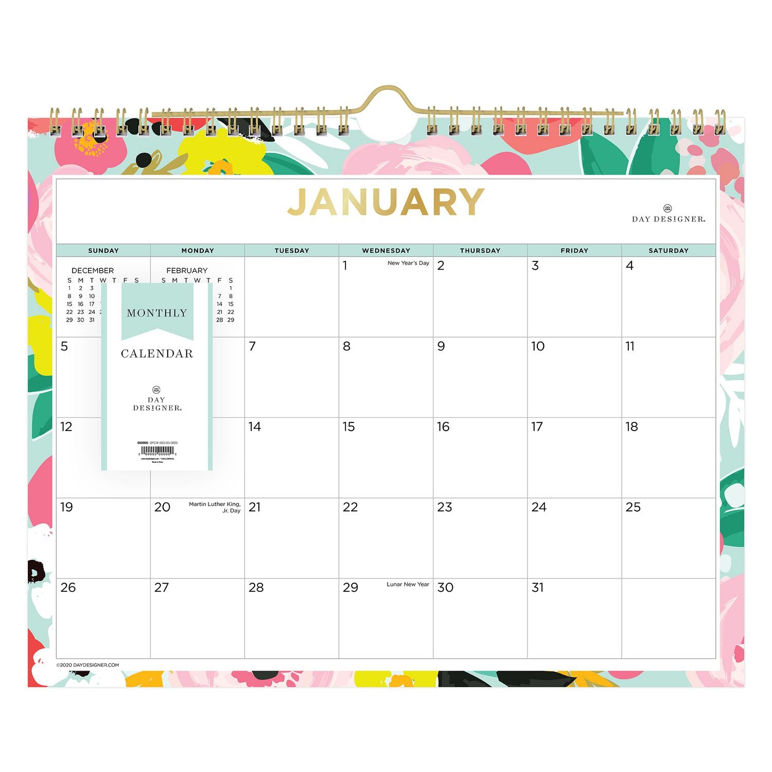 blue-sky-day-designer-secret-garden-mint-monthly-wall-calendar-floral-artwork-11-x-8-75-multicolor-sheets-12-month-jan-dec-2025-bls148632_4