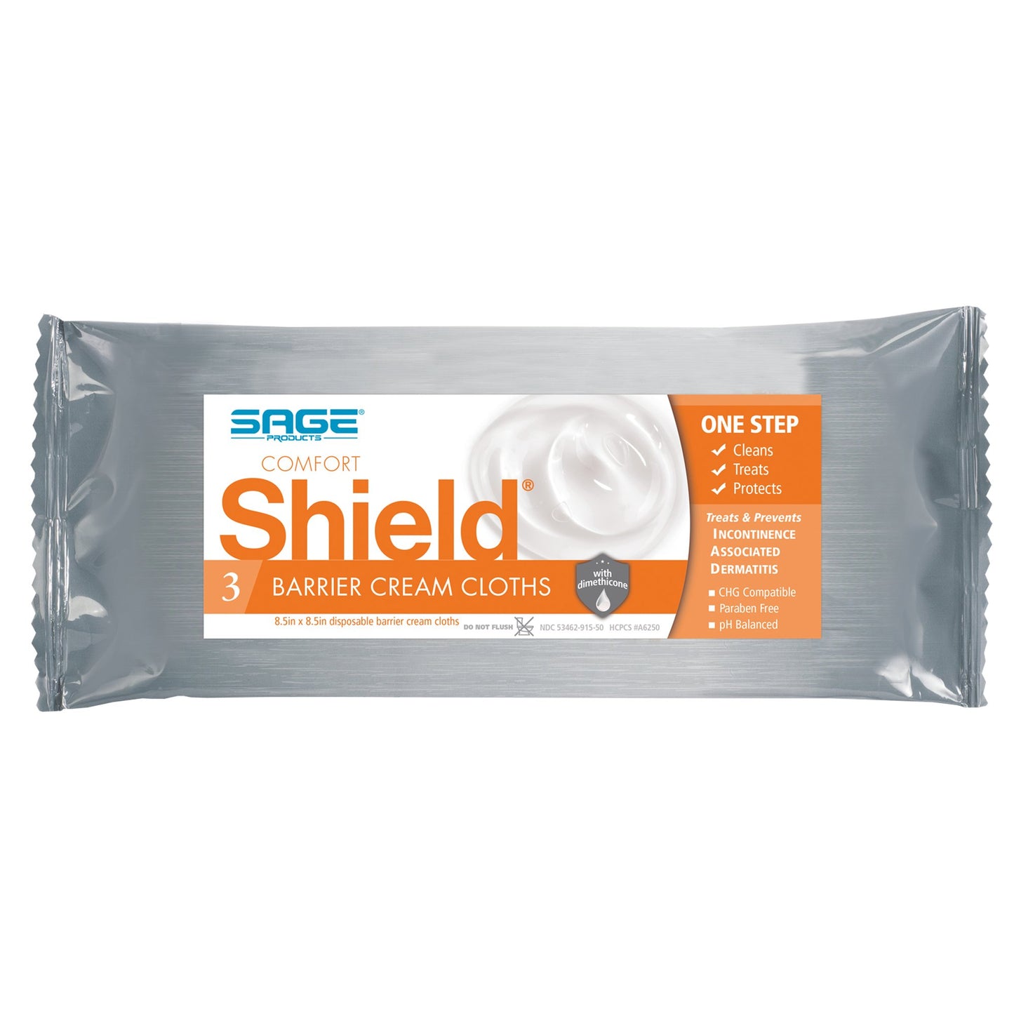 Comfort Shield® Incontinence Care Wipe Soft Pack Unscented 3 Count (445499_EA)