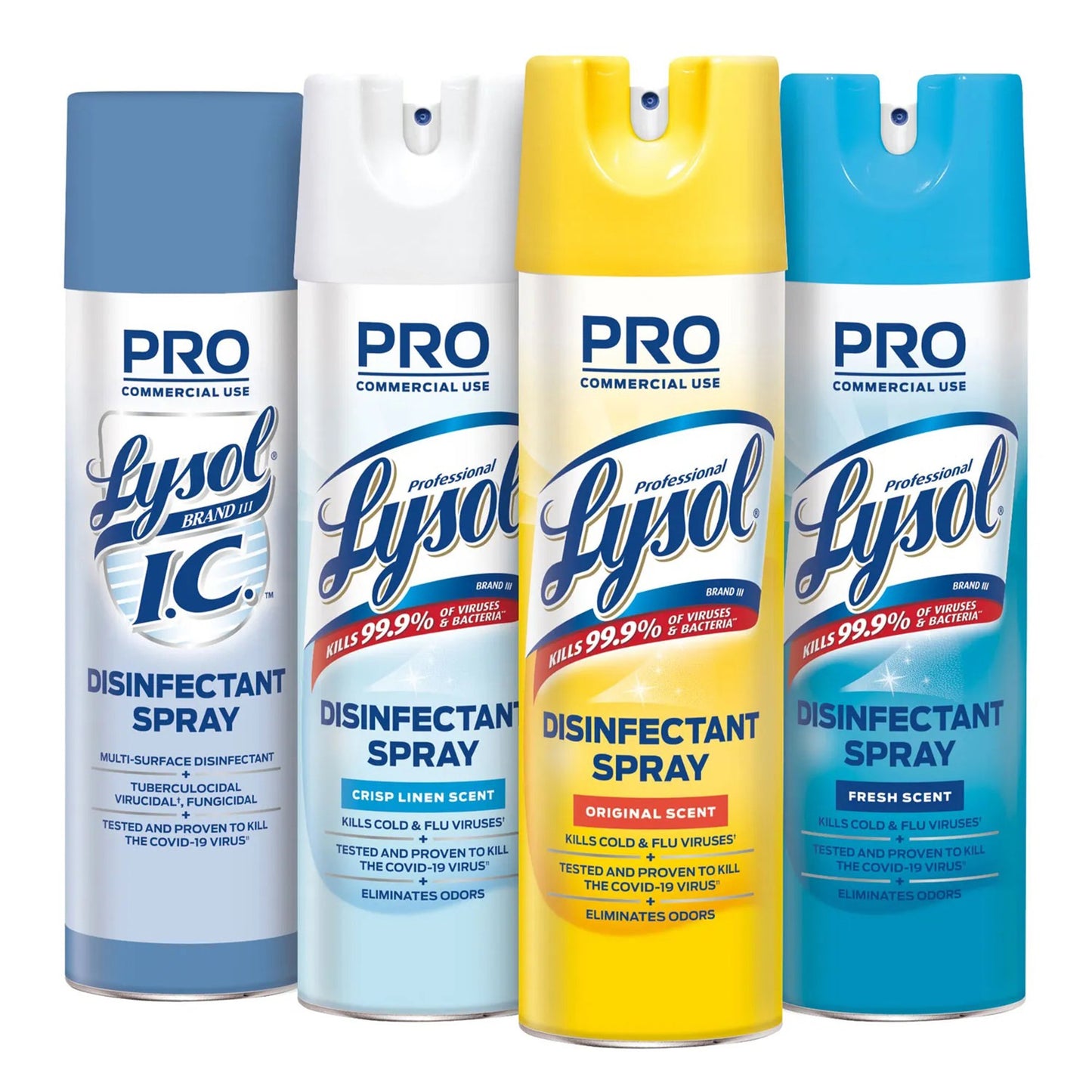 Lysol® I.C.™ Surface Disinfectant Alcohol Based Aerosol Spray Liquid 19 oz. Can Scented NonSterile (582144_CS)