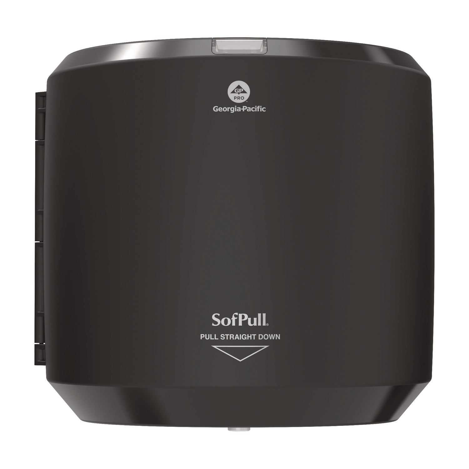 georgia-pacific-professional-sofpull-centerpull-hand-towel-dispenser-10-13-x-10-58-x-11-33-black-gpc58201b_1
