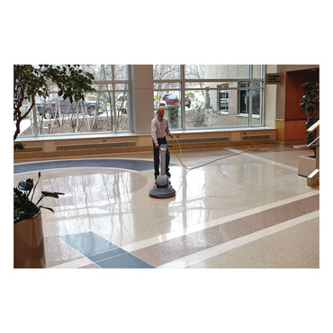 3M™ Niagara Green Scrubbing Pad, 17" Diameter, Green, 5/Carton (MMM35030)