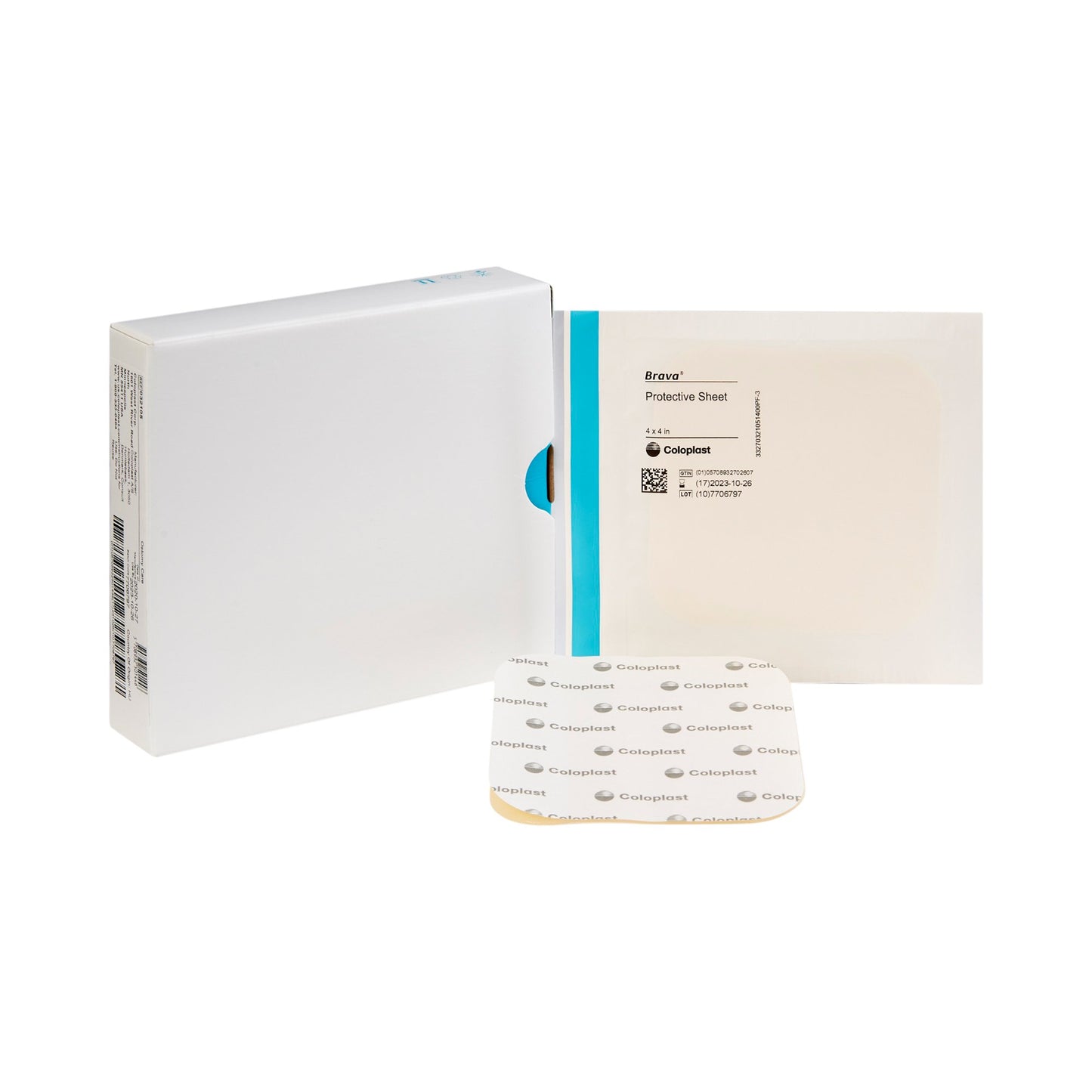 Brava™ Stoma Skin Protective Sheet 4 X 4 Inch (801860_BX)