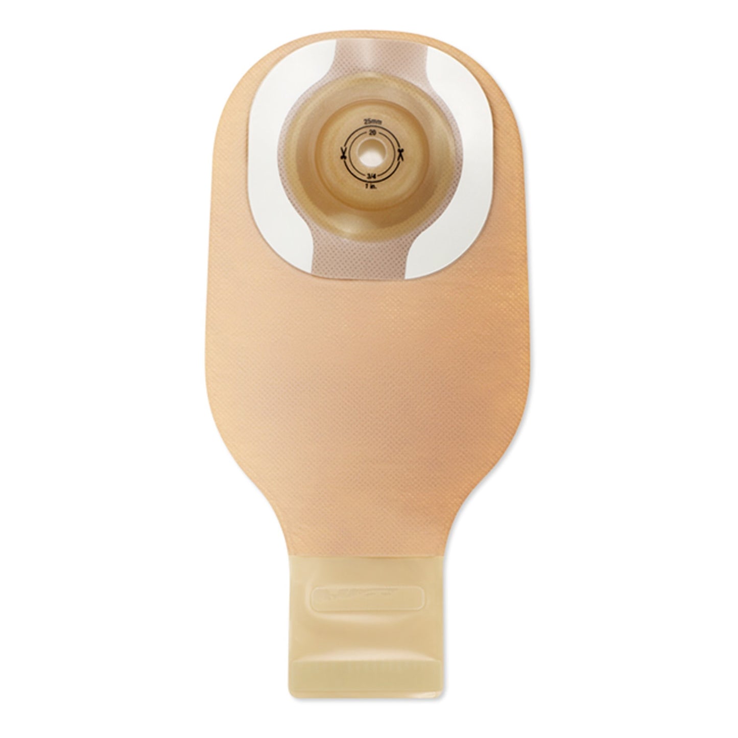 Premier™ Ostomy Pouch One-Piece System 12 Inch Length Convex, Trim to Fit Up to 1 Inch Stoma Drainable (1009476_BX)