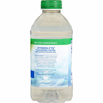 Thick & Easy® Hydrolyte® Thickened Water 46 oz. Bottle Lemon Flavor Liquid IDDSI Level 2 Mildly Thick (797168_EA)