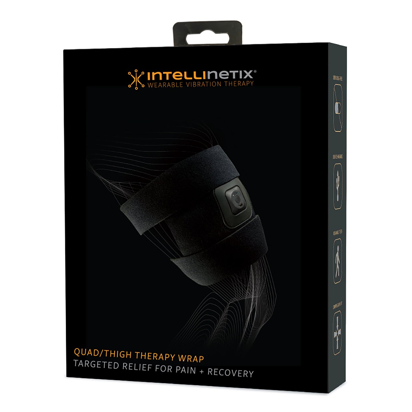 Intellinetix® Vibration Therapy Wrap Upper Leg One Size Fits Most (1234355_EA)