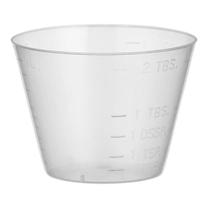 McKesson Medicine Cup 1 oz. Translucent Plastic Disposable NonSterile (1228933_CS)