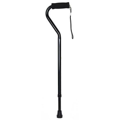 McKesson Offset Cane Aluminum 30 to 39 Inch Height Black (1065214_CS)