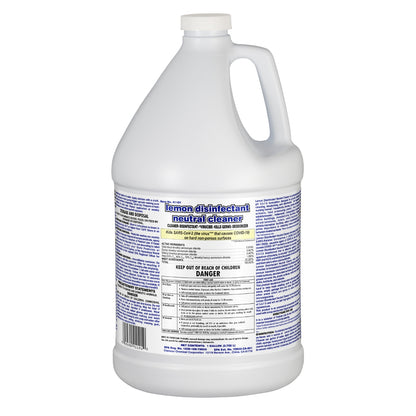 Hospeco® Lemon Disinfectant Neutral Cleaner, 4x1 Gallon (HOS91101)