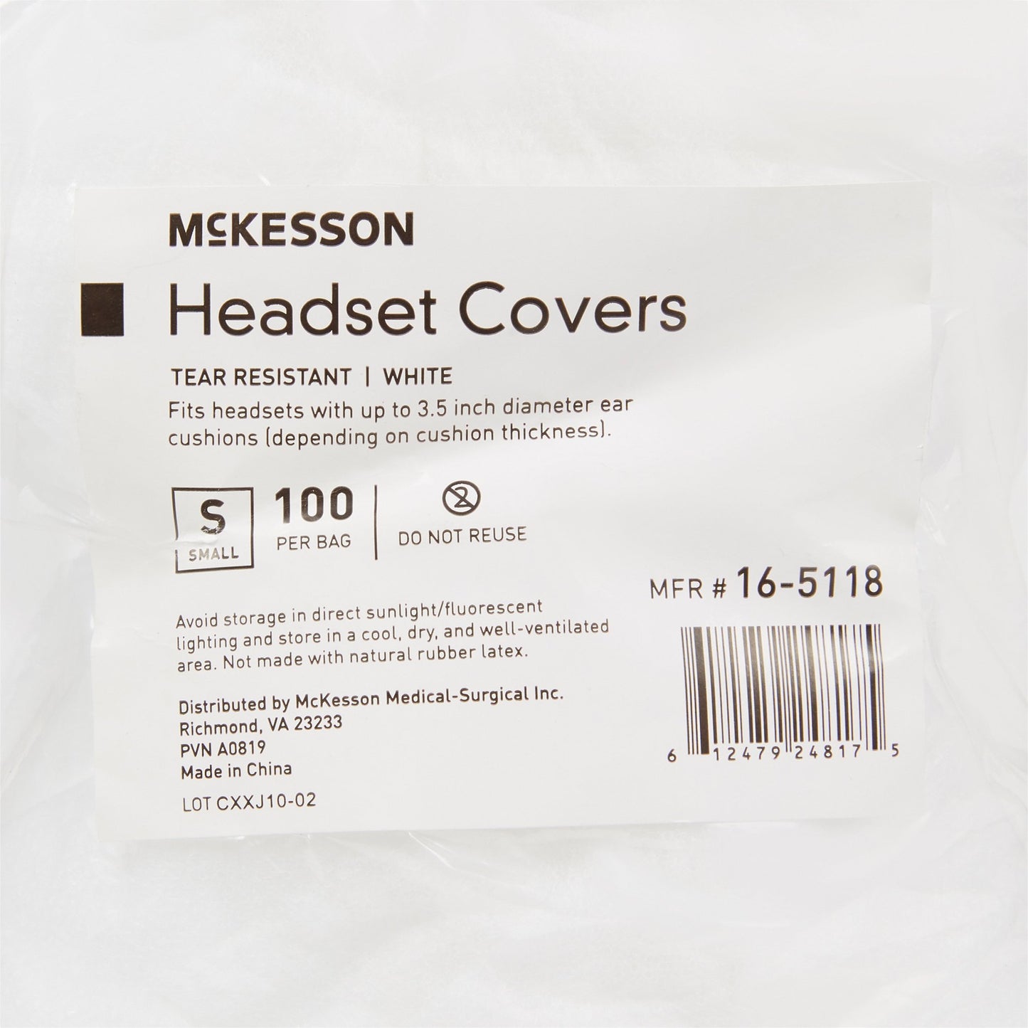 McKesson Sterilization Record Card Steam / EO Gas (524893_PK)