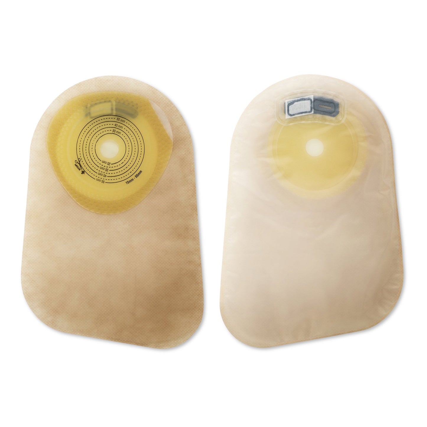 Premier™ Colostomy Pouch One-Piece System 9 Inch Length Flat, Trim To Fit 5/8 to 2-1/8 Inch Stoma Closed End (495236_BX)