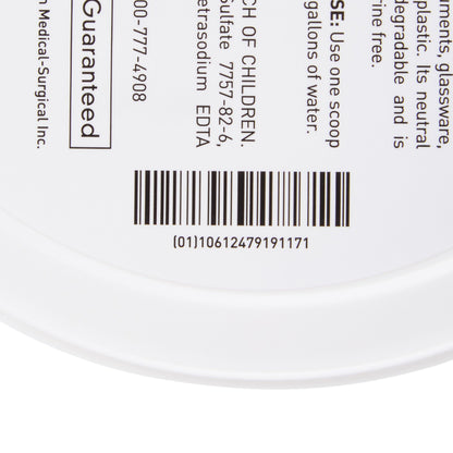 McKesson Instrument Detergent Powder Concentrate 5 lbs. Pail Citrus Scent (899289_CS)