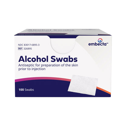 BD™ Alcohol Prep Pad 70% Strength Isopropyl Alcohol Individual Packet NonSterile (915121_BX)