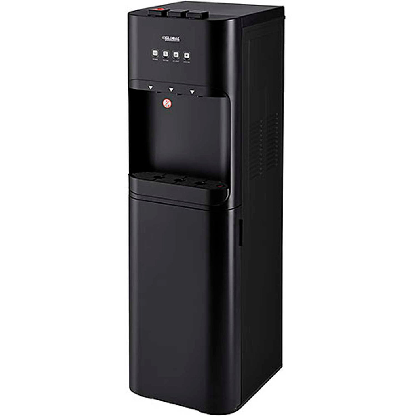 Global Industrial Tri-Temp UV-C Filter Water Dispenser, Black (WB670436)