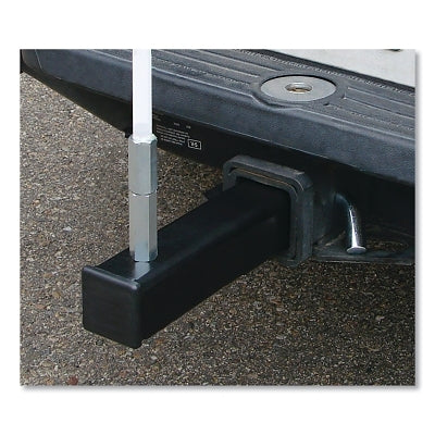 Checkers Warning Whip 2 in Hitch Mount, Non-Lighted, Threaded Hex Base (916-FS7015)