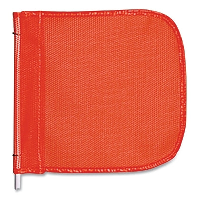 Checkers Replacement Warning Whip Flag, 12 in x 11 in, Orange (916-FS9024-O)