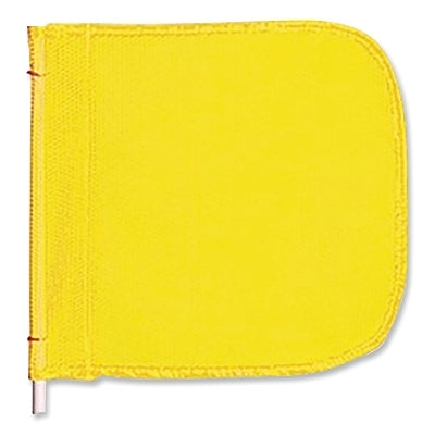 Checkers Replacement Warning Whip Flag, 12 in x 11 in, Yellow (916-FS9024-Y)