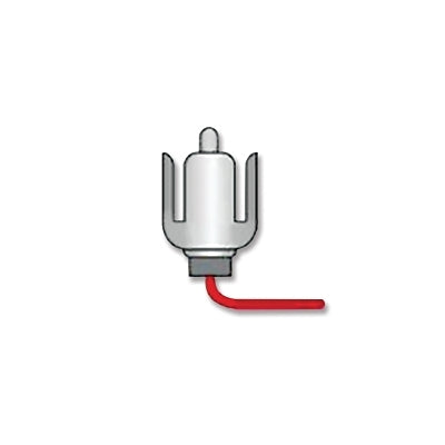 Checkers Warning Whip Miscellaneous Part, Hot Plug with 12 in Hot Wire Pigtail, for Lighted Whips (916-FS9028)