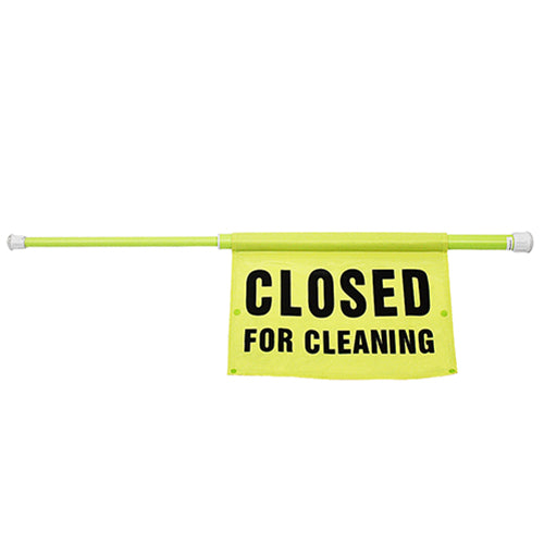 Impact® Closed For Cleaning Safety Pole, 30-44 Inch, Yellow, 6/Case (IMP9175I)
