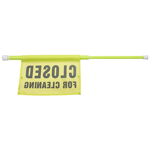 Impact® Closed For Cleaning Safety Pole, 30-44 Inch, Yellow, 6/Case (IMP9175I)