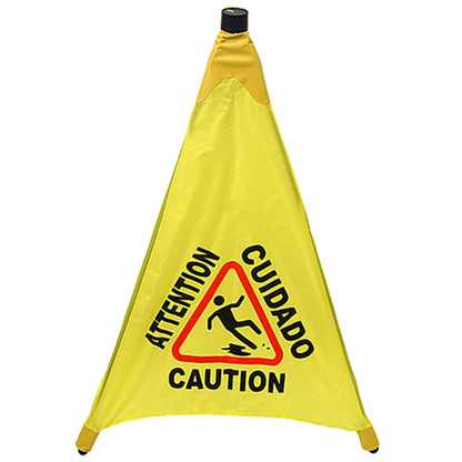 Impact® Pop Up Safety Cone w/ Mountable Holder, 31 Inch, Yellow, 24/Case (IMP9182)