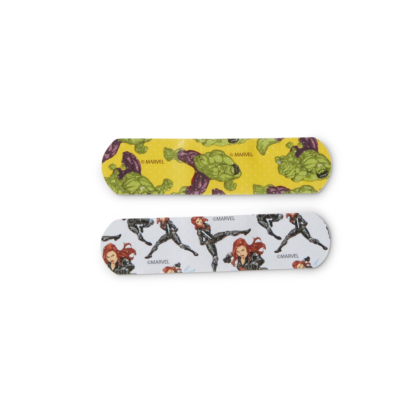 American® White Cross Stat Strip® Adhesive Strip 3/4 X 3 Inch Plastic Rectangle Kid Design (Antman / Hulk / Black Widow) Sterile (902116_CS)