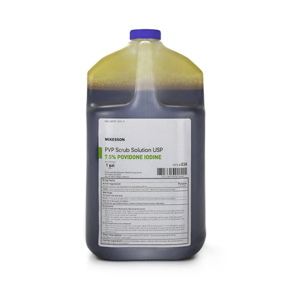 McKesson Surgical Scrub Solution 1 gal. Jug 7.5% Strength Povidone-Iodine NonSterile (863167_CS)