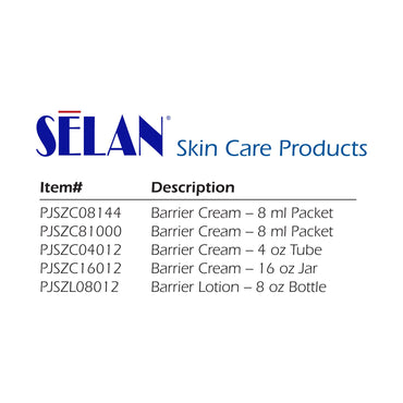 Selan+® Skin Protectant 8 mL Individual Packet Scented Cream (500111_CS)