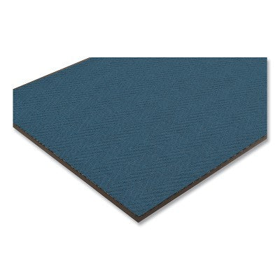 Notrax Low-Profile Light-Weight Chevron Entrance Mat, 105, 5/16 in x 2 ft W x 3 ft L, Needle-Punched Yarn, Vinyl Backing, Slate Blue (921-105S0023BU)
