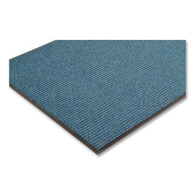 Notrax Brush Step® Low-Profile Scraper Entrance Mat, 109, 5/16 in x 3 ft W x 4 ft L, Needle-Punched Yarn, Vinyl Backing, Slate Blue (921-109S0034BU)