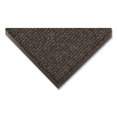 Notrax Brush Step® Low-Profile Scraper Entrance Mat, 109, 5/16 in x 3 ft W x 4 ft L, Needle-Punched Yarn, Vinyl Backing, Charcoal (921-109S0034CH)