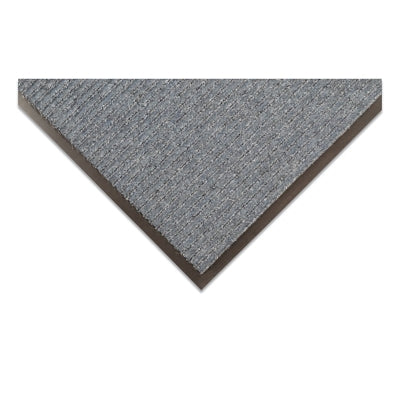 Notrax Brush Step® Low-Profile Scraper Entrance Mat, 109, 5/16 in x 3 ft W x 5 ft L, Needle-Punched Yarn, Vinyl Backing, Slate Blue (921-109S0035BU)