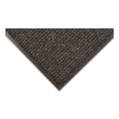 Notrax Brush Step® Low-Profile Scraper Entrance Mat, 109, 5/16 in x 3 ft W x 6 ft L, Needle-Punched Yarn, Vinyl Backing, Charcoal (921-109S0036CH)