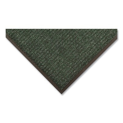 Notrax Heritage Rib™ Heavy-Weight Scraper Entrance Mat, 117, 3/8 in x 3 ft W x 5 ft L, Needle-Punched Yarn, Vinyl Backing, Green (921-117S0035GN)