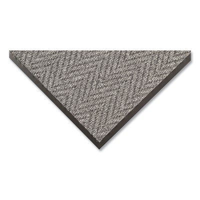 Notrax Arrow Trax® Low-Profile Scraper Entrance Mat, 118, 3/8 in x 3 ft W x 5 ft L, Needle-Punched Yarn, Vinyl Backing, Gray (921-118S0035GY)