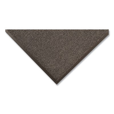 Notrax Dante™ Moisture Retention Entrance Mat, 131, 3/8 in x 2 ft W x 3 ft L, Decalon®, Vinyl Backing, Charcoal (921-131S0023CH)
