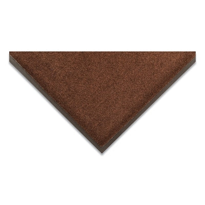 Notrax Dante™ Moisture Retention Entrance Mat, 131, 3/8 in x 3 ft W x 5 ft L, Decalon®, Vinyl Backing, Brown (921-131S0035BR)