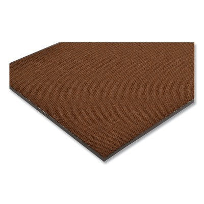 Notrax Polynib™ Debris Trapping Entrance Mat, 136, 3/8 in x 3 ft W x 5 ft L, 24 oz Poly Needle-Punched Yarn, Vinyl Backing, Brown (921-136S0035BR)
