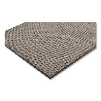 Notrax Polynib™ Debris Trapping Entrance Mat, 136, 3/8 in x 3 ft W x 6 ft L, 24 oz Poly Needle-Punched Yarn, Vinyl Backing, Gray (921-136S0036GY)