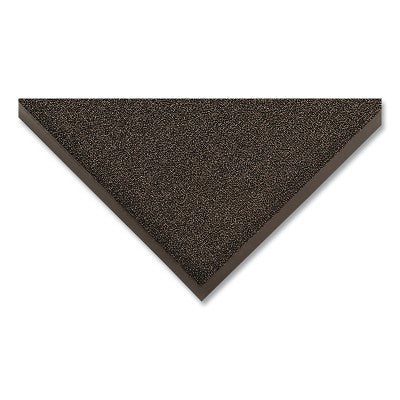 Notrax Prelude™ Non-Absorbent Scraper Entrance Mat, 231, 3/8 in x 3 ft W x 5 ft L, 19 oz Coarse Loop-Twisted Poly, Vinyl Bckg, Black (921-231S0035BL)