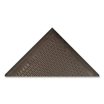 Notrax Soil Guard™ Rubber Scraper Entrance Mat, 340, 1/4 in x 3 ft W x 5 ft L, Compound Rubber, Black (921-340S0035BL)