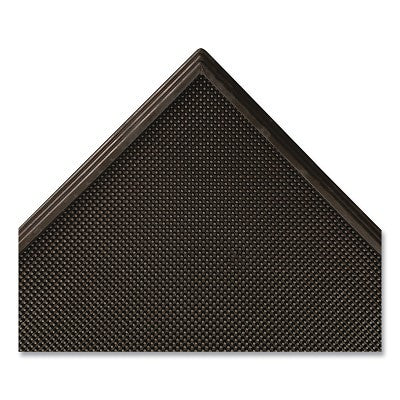 Notrax Sani-Trax® Shoe Sanitizing Disinfectant Foot Mat, 346, 3/4 in x 24 in W x 32 I Ln, Rubber Compound, Black (921-346S2432BL)