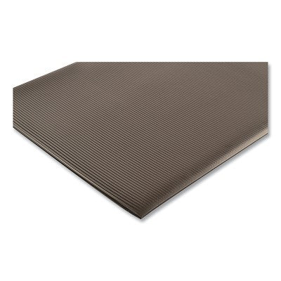 Notrax Razorback™ Dyna-Shield® Anti-Fatigue Mat, 406, 1/2 in x 3 ft W x 12 ft L, PVC Foam, Black (921-406S0312BL)