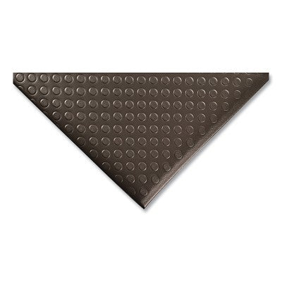 Notrax Bubble Sof-Tred™ Dyna-Shield® Anti-Fatigue Mat, 417, 1/2 in x 2 ft W x 3 ft L, PVC Foam, Black (921-417S0023BL)