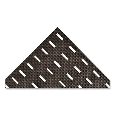 Notrax Cushion-Dek™ Anti-Slip Mat, 420, 7/16 in x 3 ft W x 4 ft L, 100% Recycled PVC, Black (921-420S0034BL)