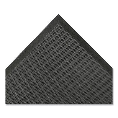 Notrax Superfoam™ Revive RS Standing Desk Mat, 425, 3/4 in x 24 in W x 40 in L, Rubberized Gel, Black (921-425S2440BL)